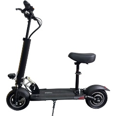 Изображение товара Электросамокат 10" Exegol ESEXS с сиденьем - мощный и складной городской электросамокат