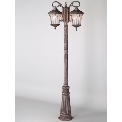 Изображение товара Уличный фонарный столб Elektrostandard Virgo F/2 капучино 4690389064876.