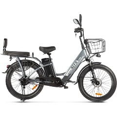 Изображение товара Электровелосипед Gelbert ALFA 3 PRO серый