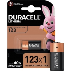 Изображение товара Элемент питания Duracell Lithium CR123