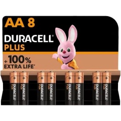Изображение товара Элемент питания Duracell Plus LR6 AA бл 8