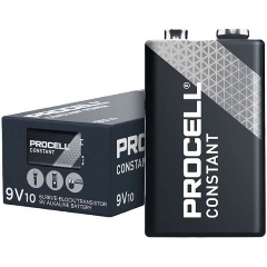 Изображение товара Элемент питания Duracell Procell Constant 9V бл 10