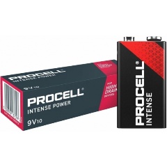 Изображение товара Элемент питания Duracell Procell Intense 9V бл 10