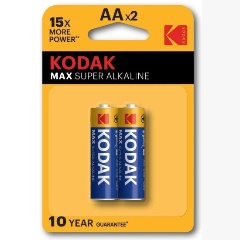 Изображение товара Элемент питания Kodak Max Super Alkaline LR6 AA бл 2