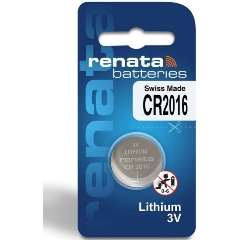 Изображение товара Элемент питания Renata CR2016 Lithium 1 шт. для часов и гаджетов