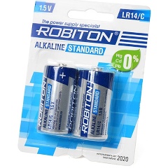 Изображение товара Элемент питания Robiton Standard LR14 C бл 2