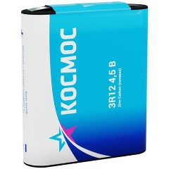 Изображение товара Элемент питания солевой Космос "квадрат" 3R12, KOC3R12