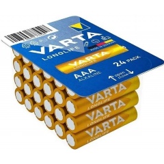 Изображение товара Батарейка VARTA LONGLIFE EXTRA AAA 24 шт