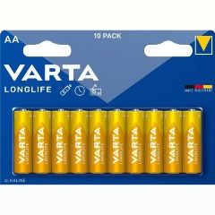 Изображение товара Элемент питания VARTA Longlife LR6 AA бл 10