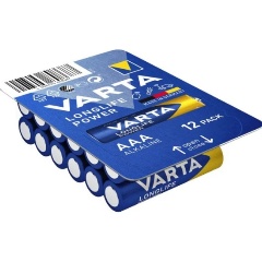 Изображение товара Элемент питания Varta Longlife Power LR03 AAA бл 12