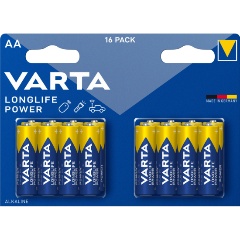 Изображение товара Элемент питания Varta Longlife Power LR6 AA 16 шт.
