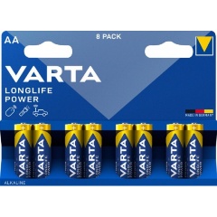 Изображение товара Элемент питания Varta Longlife Power LR6 AA бл 8