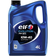 Изображение товара Моторное масло ELF Evolution 700 STI 10W-40 полусинтетическое 4 л 201552