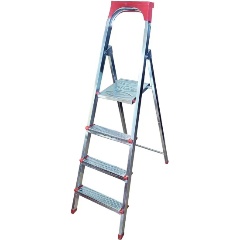 Изображение товара Стремянка KANAT Elips оцинкованная, 4 ступени (3+1) (EM-603)