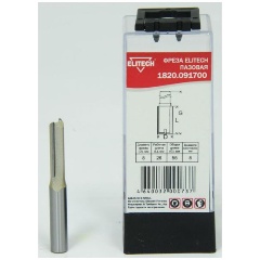 Изображение товара Фреза пазовая ELITECH 2лезвия хв-8мм длина 26мм для древесины