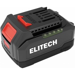 Изображение товара Аккумуляторная батарея ELITECH ELP,20В,4.0Ач,Slider