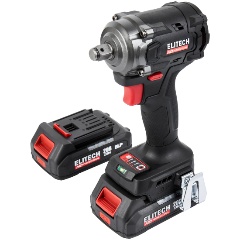 Изображение товара Аккумуляторный ударный гайковерт ELITECH CW 2004SL 450 Нм аккумулятор Li-ion