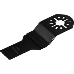 Изображение товара Насадка для многофункционального инструмента ELITECH OIS по металлу BIM M42 шир20мм глуб40мм тол0.8мм 18зуб