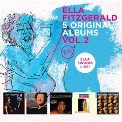 Изображение товара Компакт-диск Ella Fitzgerald - 5 Original Albums Vol. 2 - джазовая коллекция