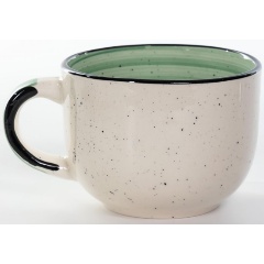 Изображение товара Керамическая кружка ELRINGTON БРИЗ ПЕНЕЛОПА 500 мл зеленая стильная