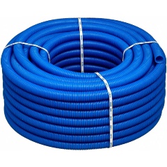 Изображение товара Труба гофрированная ELSEN FlexLight, для d-32, наружный d-40, синяя, бухта 30 м
