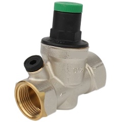 Изображение товара Редуктор давления ELSEN, мембранный с фильтром с сменным картриджем макс 16 бар , регулировка 1-6,5 бар ВВ 3/4" — 3/4"