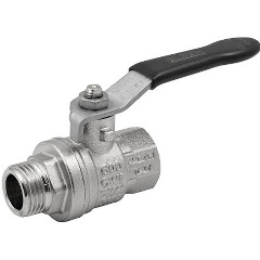 Изображение товара Кран шаровой ELSEN Strong T, 1", НВ, ручка-рычаг, латунь