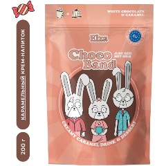 Изображение товара Напиток-десерт ELZA “Choco Band Creamy Caramel” растворимый 200 г