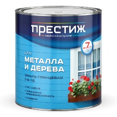 Изображение товара Эмаль ПФ-115 для металла и дерева Престиж, алкидная, глянцевая, 2,8 кг, бирюзовая