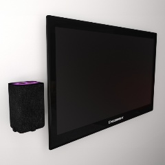 Изображение товара Кронштейн для Яндекс Станция 2 EMBODIMENT Кронштейн для Яндекс Станция 2, настенный, черный