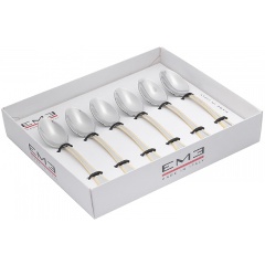 Изображение товара Набор кофейных ложек EME IMPERO GOLD DECOR 6 шт. (C09IM/OR)