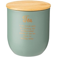 Изображение товара Емкость для сыпучих продуктов AGNESS Glam Чай 550 мл стильный compact дизайн