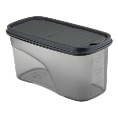 Изображение товара Емкость IDEA для сыпучих продуктов БЕСТ 1л М 1254 Графитовый