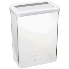 Изображение товара Емкость для сыпучих продуктов IDEA СТЕП 2,5л 16х10х21см М 1298 Белый