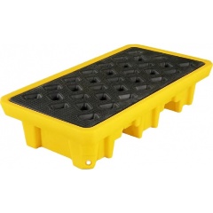 Изображение товара Емкость ТАРА 1300х680х300 для 2-х бочек цв. жёлтый