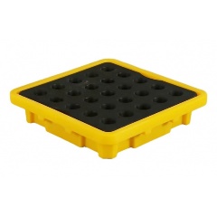Изображение товара Емкость ТАРА 680х680х150 для 1-й бочки цв. жёлтый