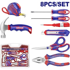 Изображение товара EMTOP Набор ручных инструментов 8 предметов