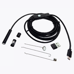 Изображение товара Эндоскоп Espada EndstyC7 USB-C и USB3.0 для смартфона, 7м.