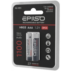 Изображение товара Аккумулятор EPILSO HR03/AAA 1100mAh 2BC 1.2V
