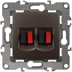 Изображение товара Аудиорозетка двойная ЭРА 12 12-3112-13 Б0027468