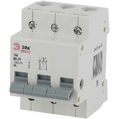 Изображение товара Выключатель нагрузки (мини-рубильник) ЭРА 3п 63А ВН-29 SIMPLE-mod-66, Б0039256