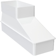 Изображение товара Соединитель ERA 511РП620П эксцентриковый плоского воздуховода с плоским 55х110/60х204