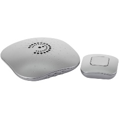Изображение товара Звонок ЭРА BIONIC Silver беспроводной, Б0017749