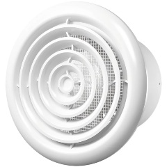 Изображение товара Вентилятор вытяжной ERA FLOW 6 BB белый 160 мм 22 Вт 300 куб.м/ч
