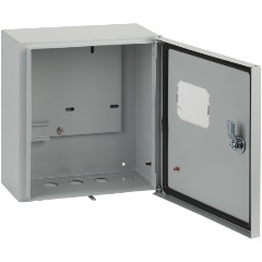 Изображение товара Металлический корпус электрощита IP54 навесной 310x300x150 мм ЭРА ЩУ-1/1-0-76