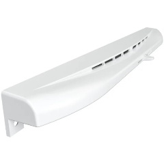 Изображение товара Проветриватель оконный ERA WV350 White, регулируемый с фильтром, (350 х 50,2 х 17,9 мм) белый