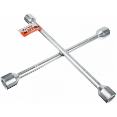 Изображение товара Ключ баллонный крестовой ЕРМАК 17-19-21-23 мм, 14", сатин