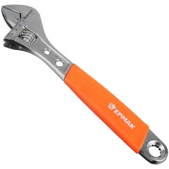 Изображение товара Ключ разводной ЕРМАК 300мм с обрезиненной ручкой