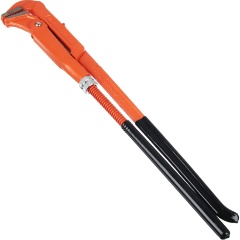 Изображение товара Ключ трубный рычажный ЕРМАК прямые губы, р-р 2"