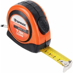 Изображение товара Рулетка ЕРМАК "Автостоп", двукомп. корпус, 7,5мх25мм